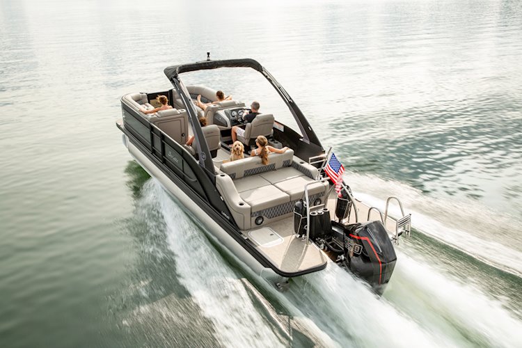 Tritoon 150 hp top speed